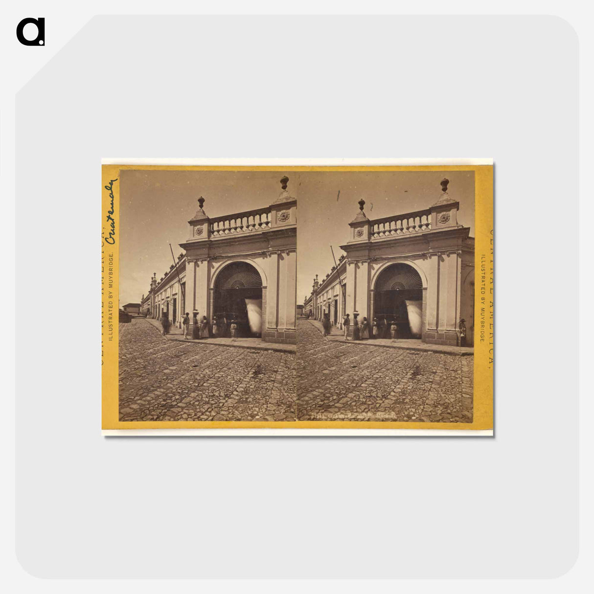 アートポストカード-Public Market, Guatemala
- エドワード マイブリッジ Postcard.