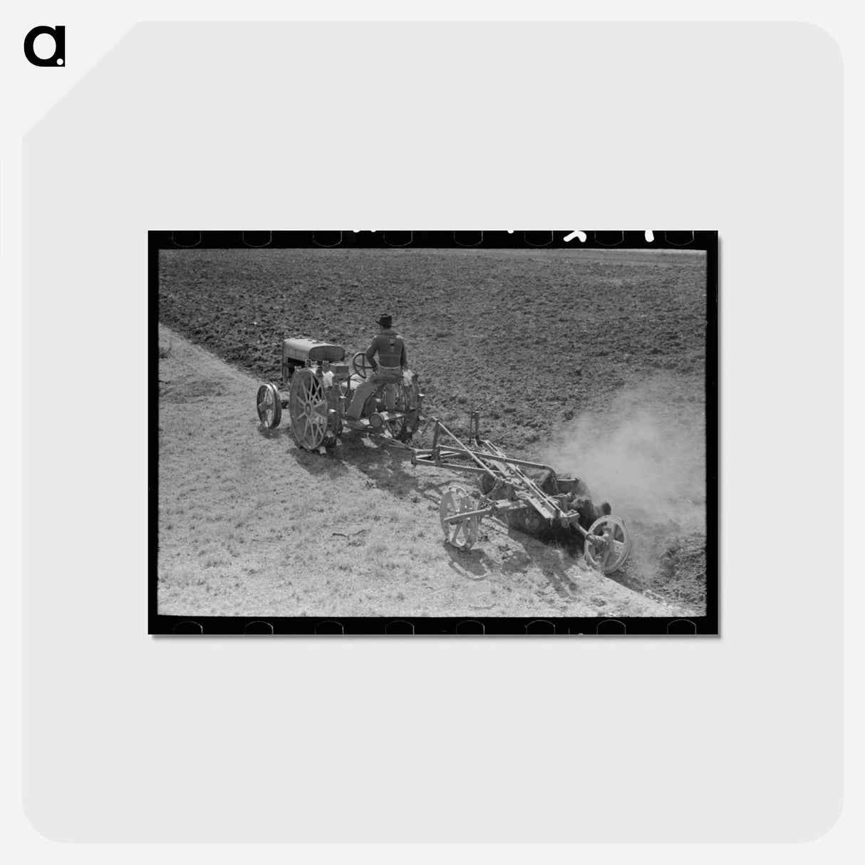 アートポストカード-Breaking Virgin Soil
- ラッセル リー Postcard.