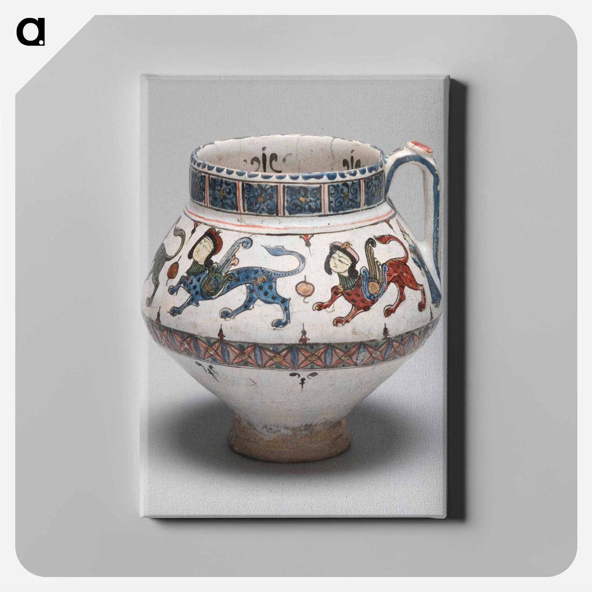 アートパネル-Jug with Sphinxes and Figure
- セントルイス美術館 Canvas.