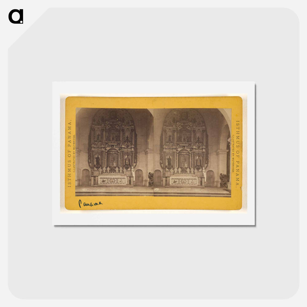 アートポストカード-Church of Santa Ana
- エドワード マイブリッジ Postcard.