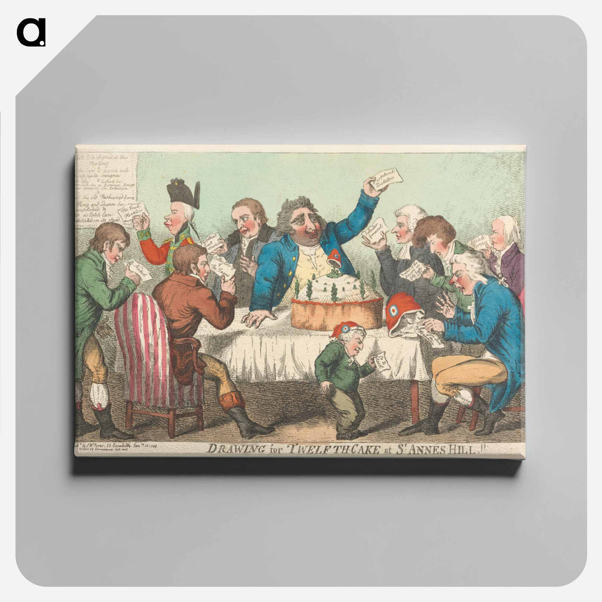 アートパネル-Drawing for Twelfth-Cake at St. Annes Hill
- イェール大学アートギャラリー Canvas.