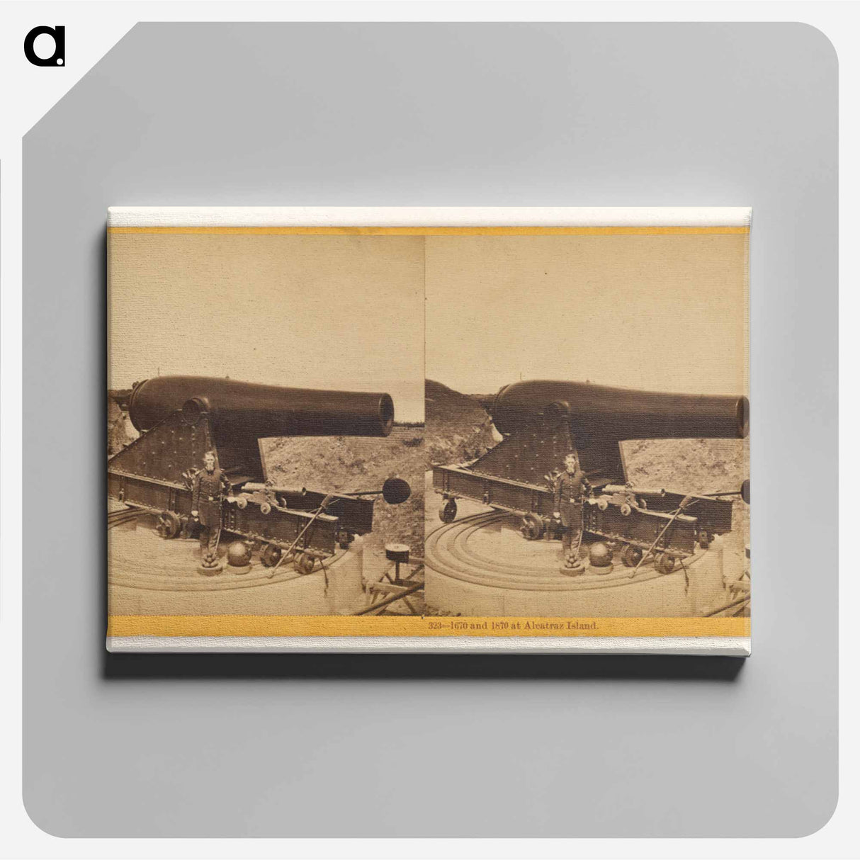 アートパネル-Alcatraz Island
- エドワード マイブリッジ Canvas.