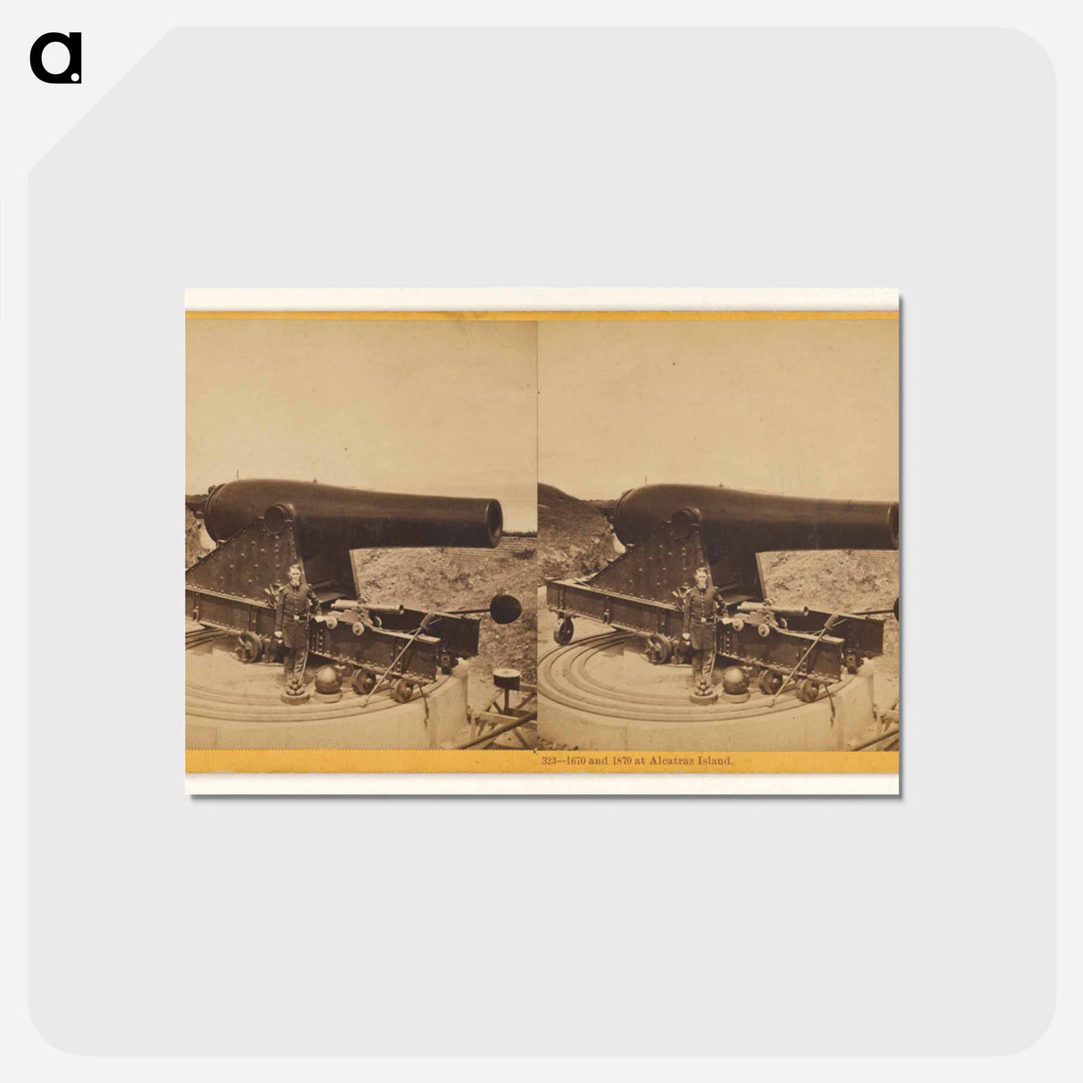 アートポストカード-Alcatraz Island
- エドワード マイブリッジ Postcard.