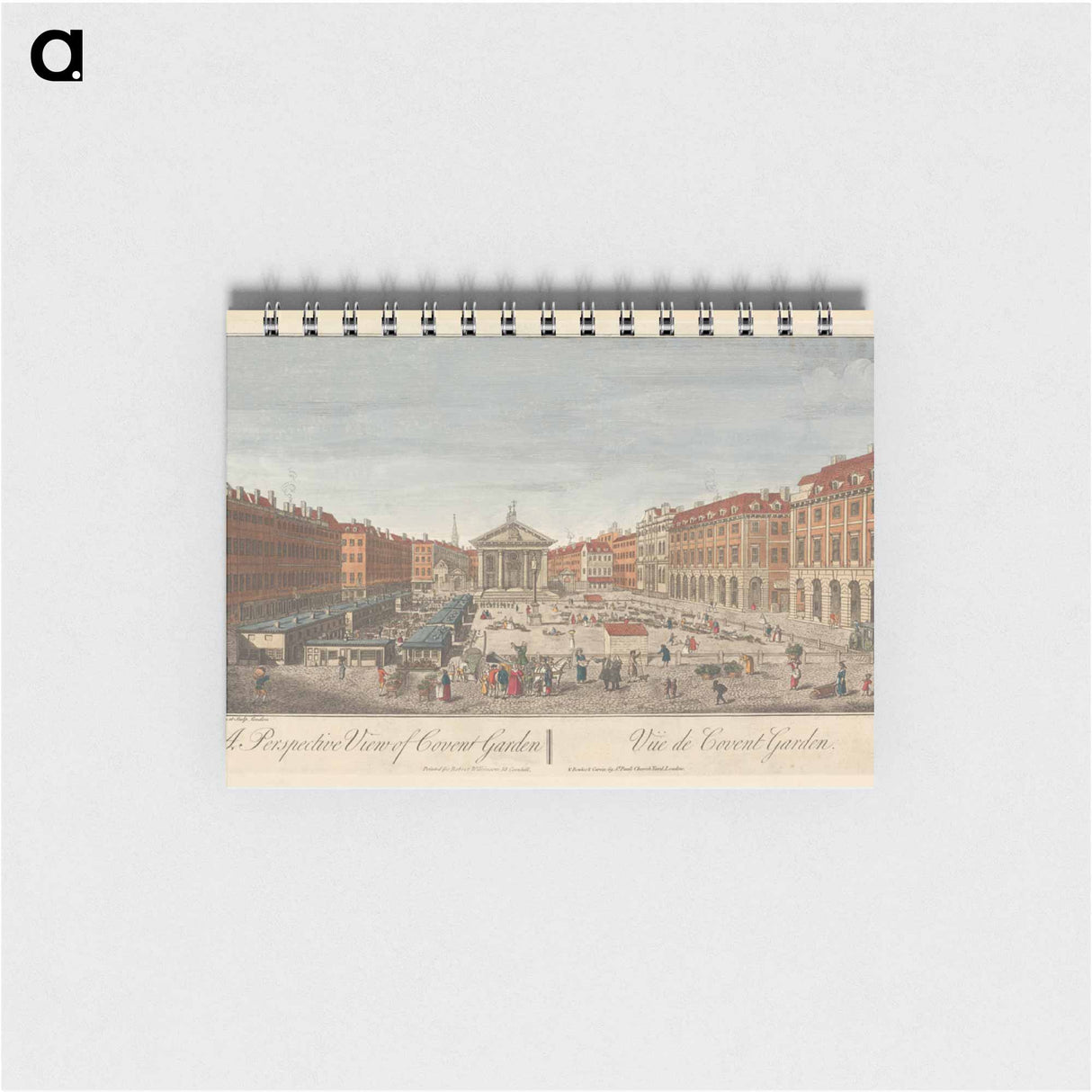 アートメモ帳-A Perspective View of Covent Garden
- イェール大学アートギャラリー Memo.
