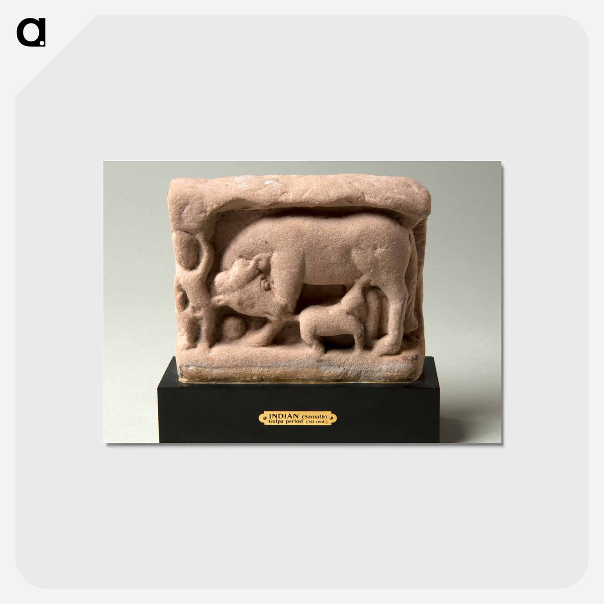 アートポストカード-Temple Frieze Fragment
- バーンズ・コレクション Postcard.