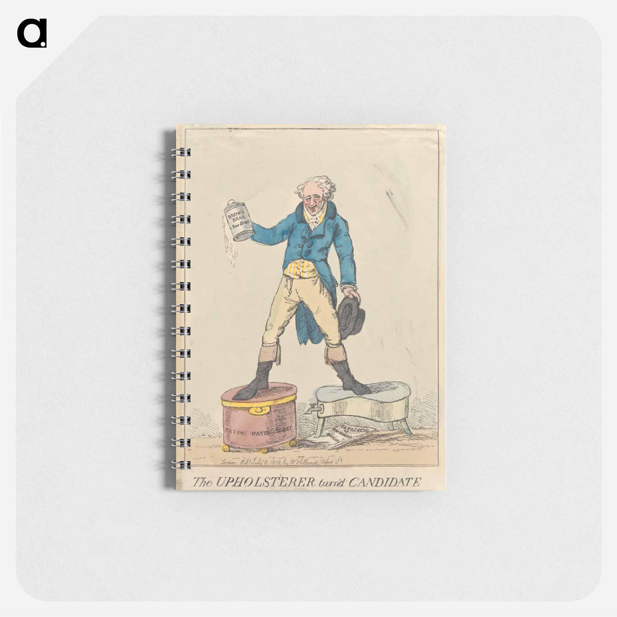 アートメモ帳-The Upholsterer Turn'd Candidate
- イェール大学アートギャラリー Memo.