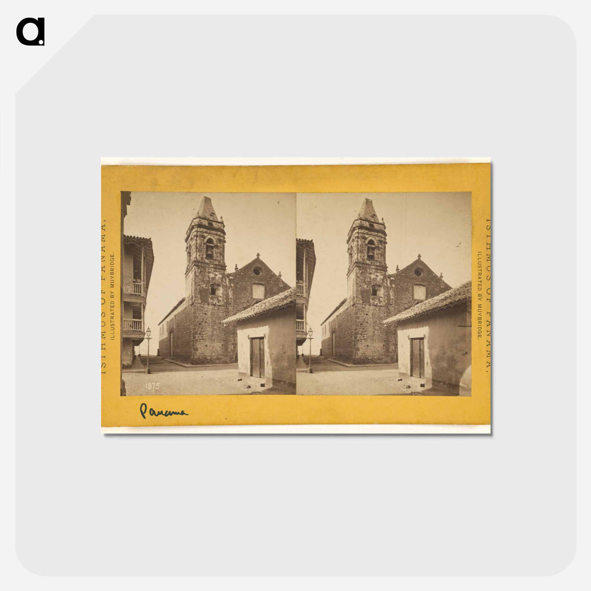 アートポストカード-Church of San Jose, Panama
- エドワード マイブリッジ Postcard.