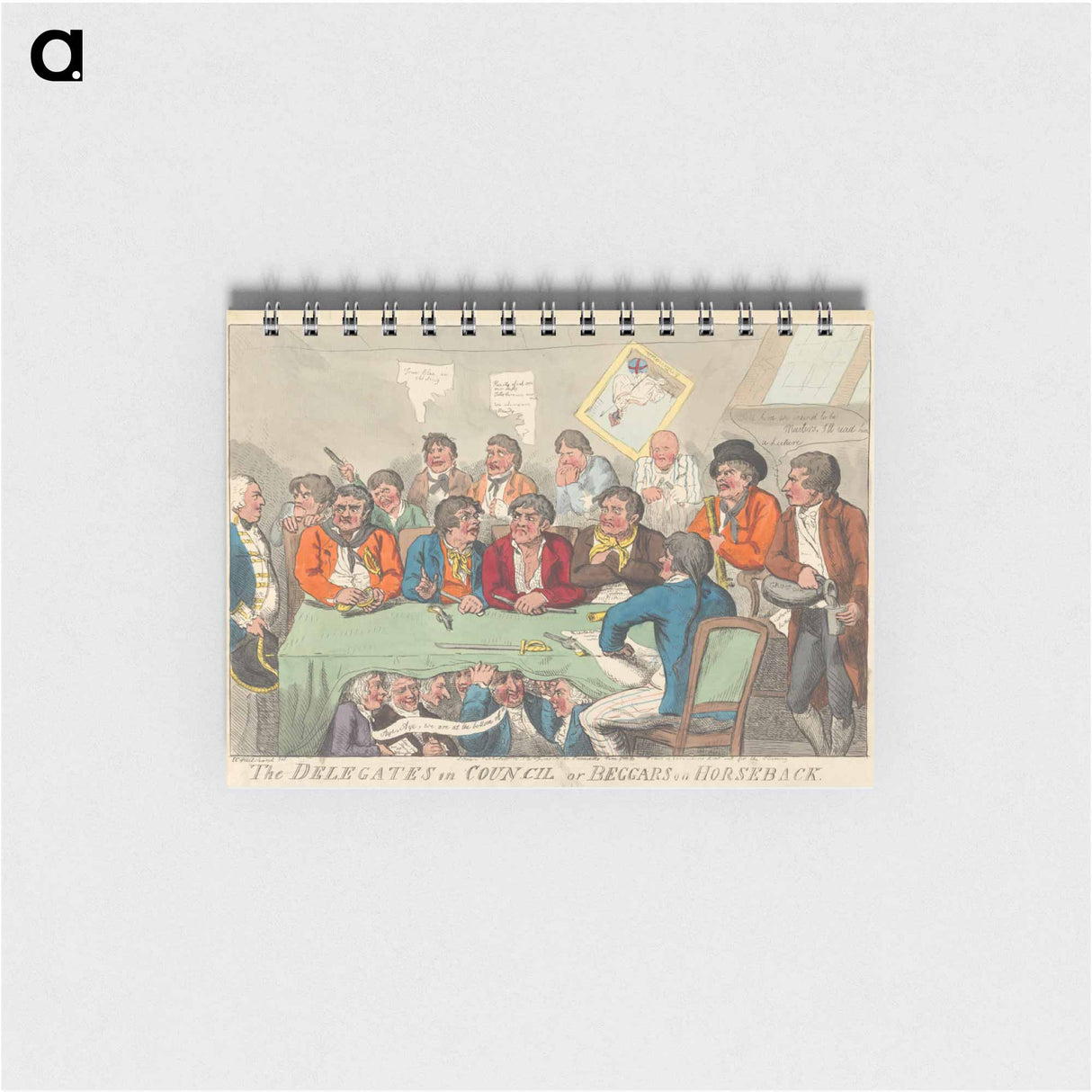 アートメモ帳-The Delegates in Council or Beggars on Horseback
- イェール大学アートギャラリー Memo.