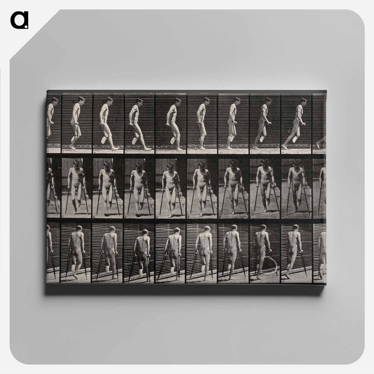 アートパネル-Amputee on Crutches
- エドワード マイブリッジ Canvas.