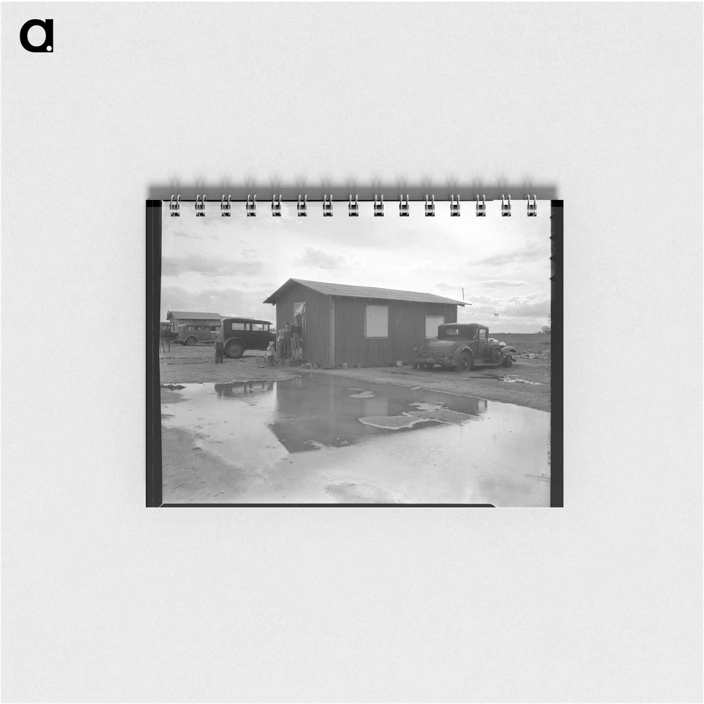 Shack in "Little Oklahoma" - ドロテア ラング Memo.