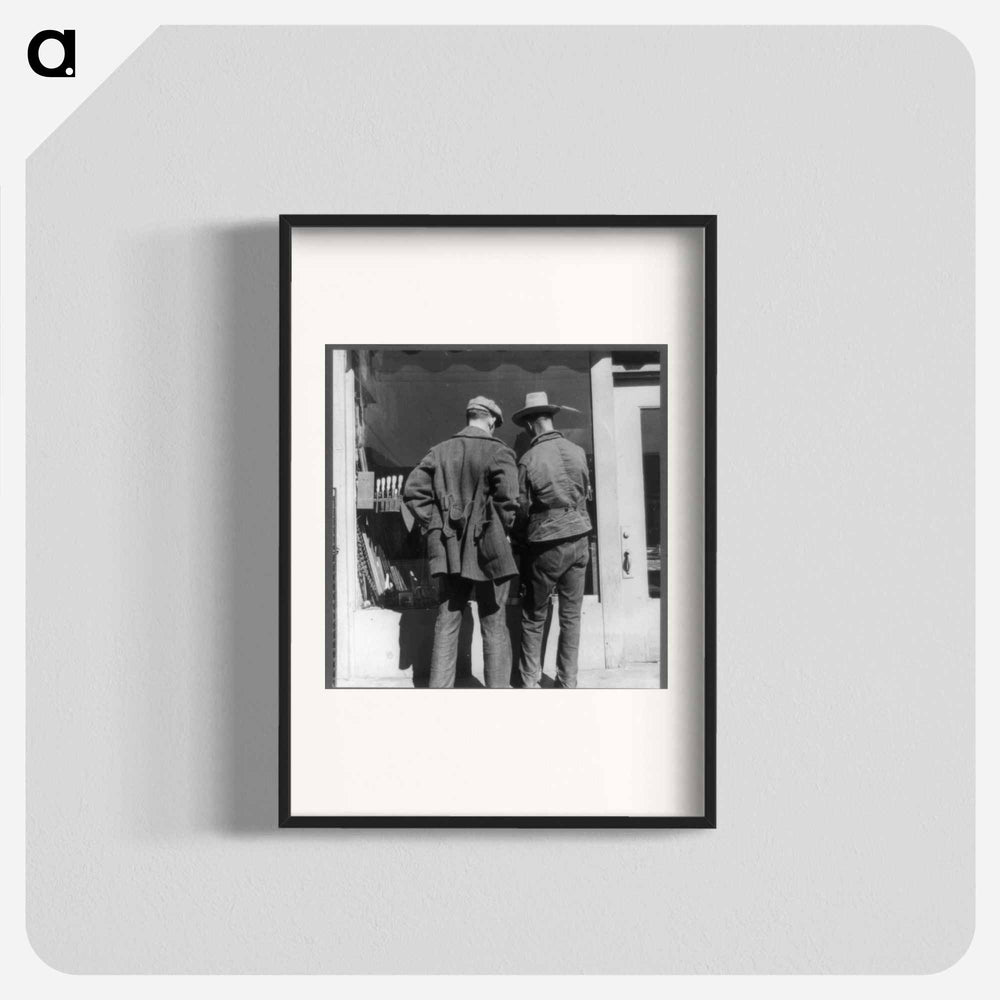 Skid Row - Dorothea Lange Poster.