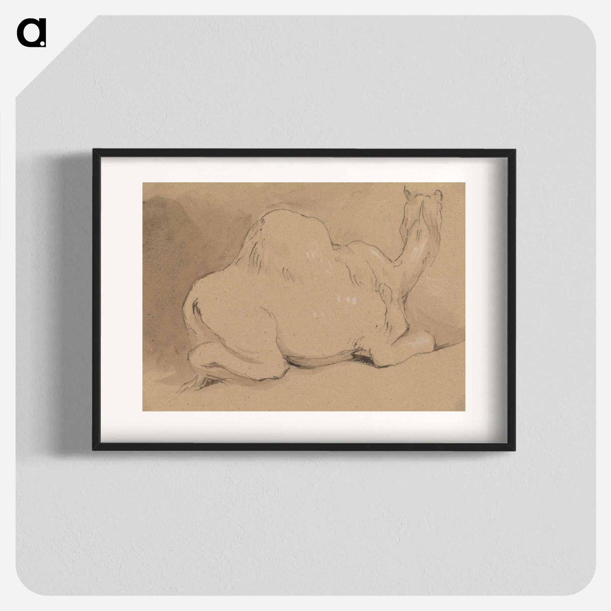 アートポスター-A Camel Resting
- イェール大学アートギャラリー Poster.