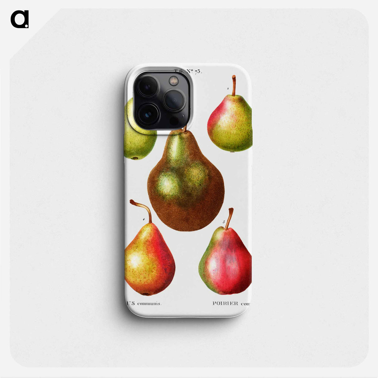 Pear, Pyrus communis - Pierre Joseph Redouté Phone Case.