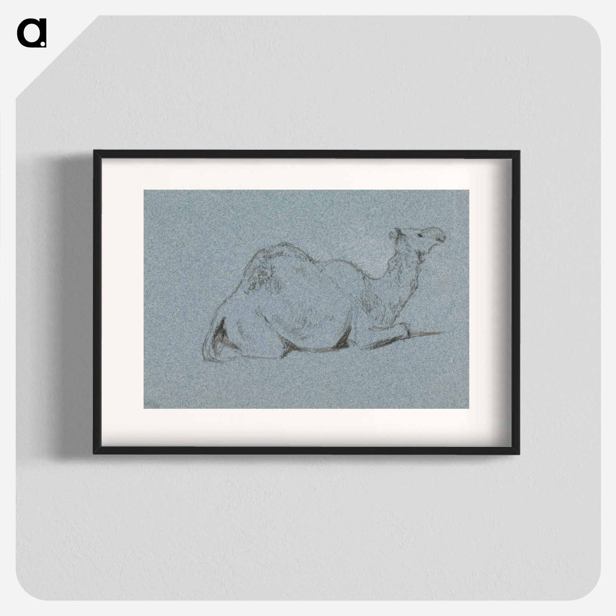 アートポスター-A Camel Resting, Side View to the Right
- イェール大学アートギャラリー Poster.