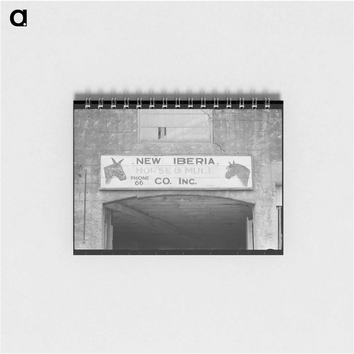 アートメモ帳-Horses and Wagon, Joy, Illinois
- ラッセル リー Memo.