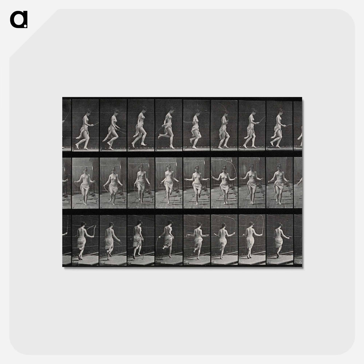 アートポストカード-Skipping Woman
- エドワード マイブリッジ Postcard.