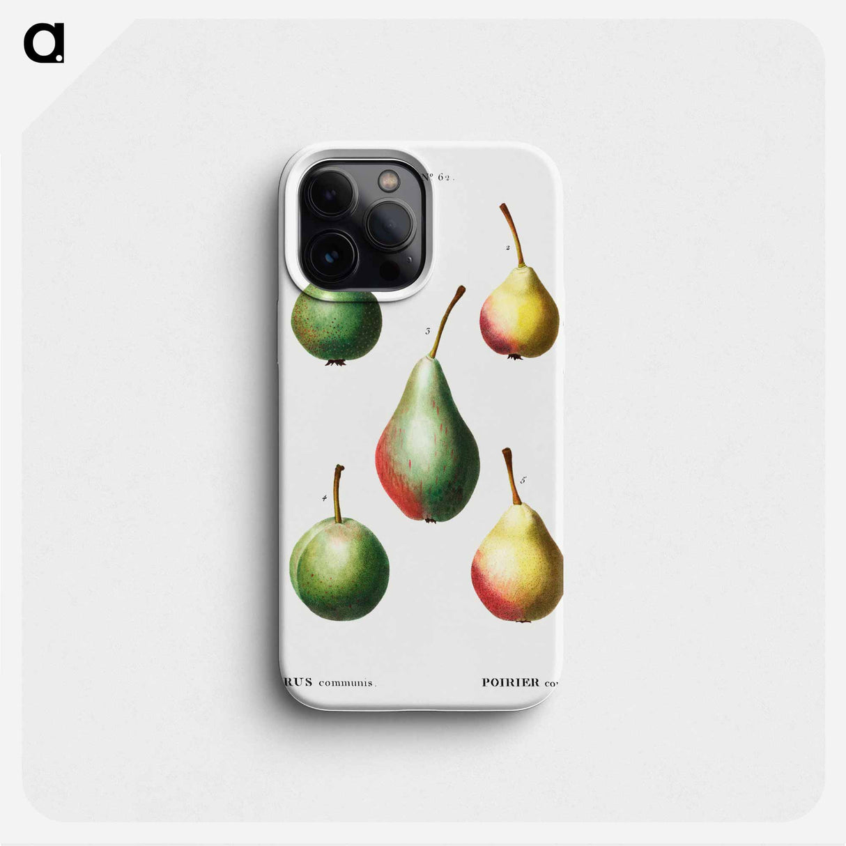 Pear, Pyrus communis - Pierre Joseph Redouté Phone Case.