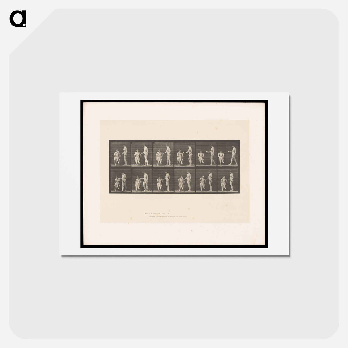 アートポストカード-Tea for Two
- エドワード マイブリッジ Postcard.