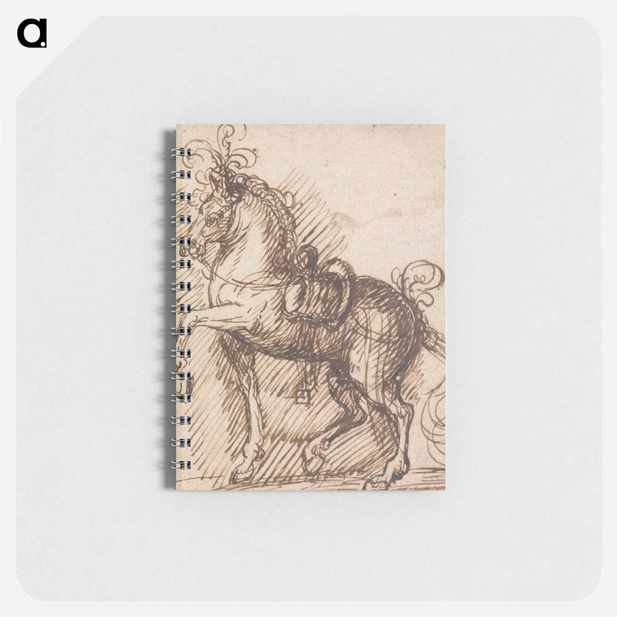 アートメモ帳-A Plumed Saddle-Horse
- イェール大学アートギャラリー Memo.