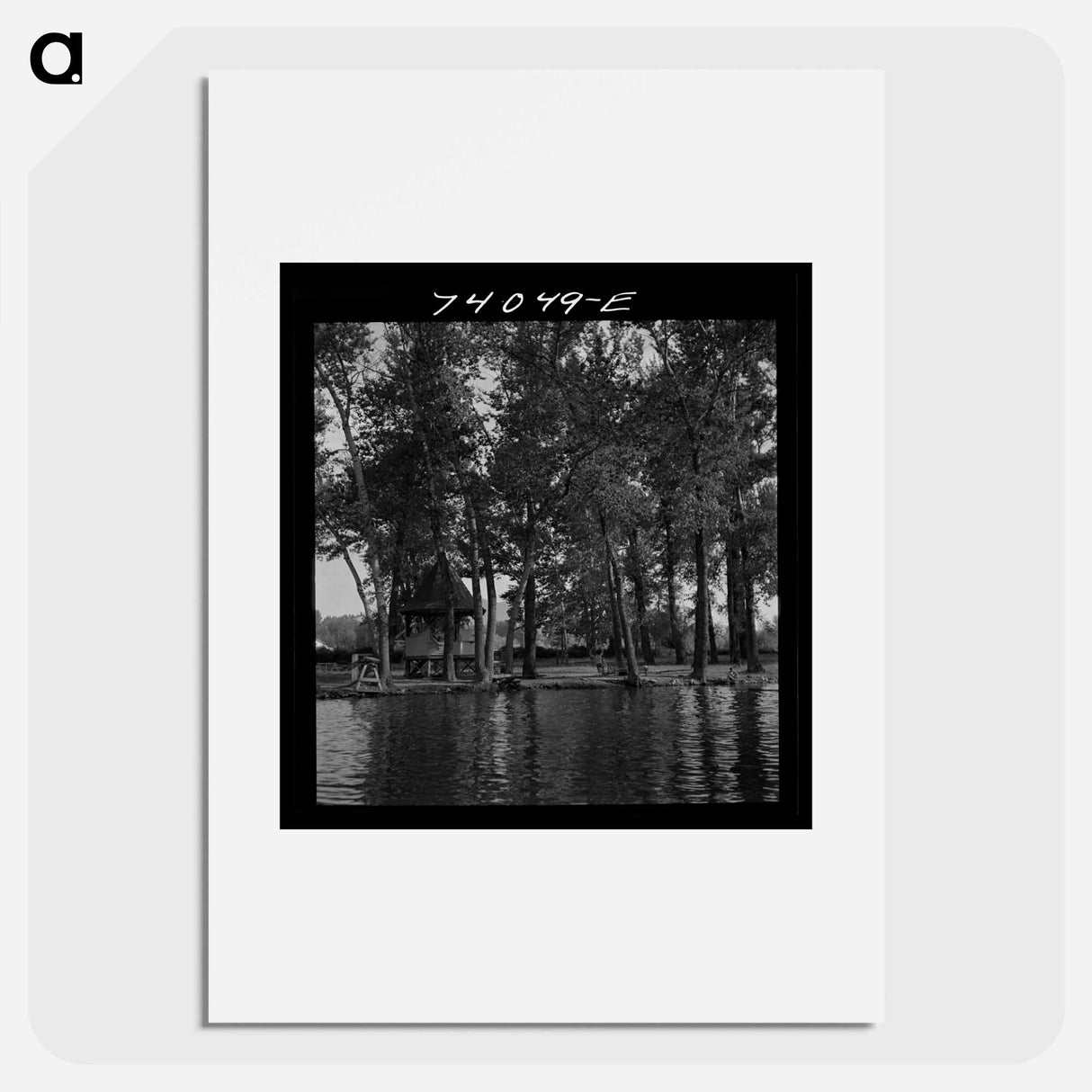 アートポスター-Bathing Beach, Salmon, Idaho
- ラッセル リー Poster.