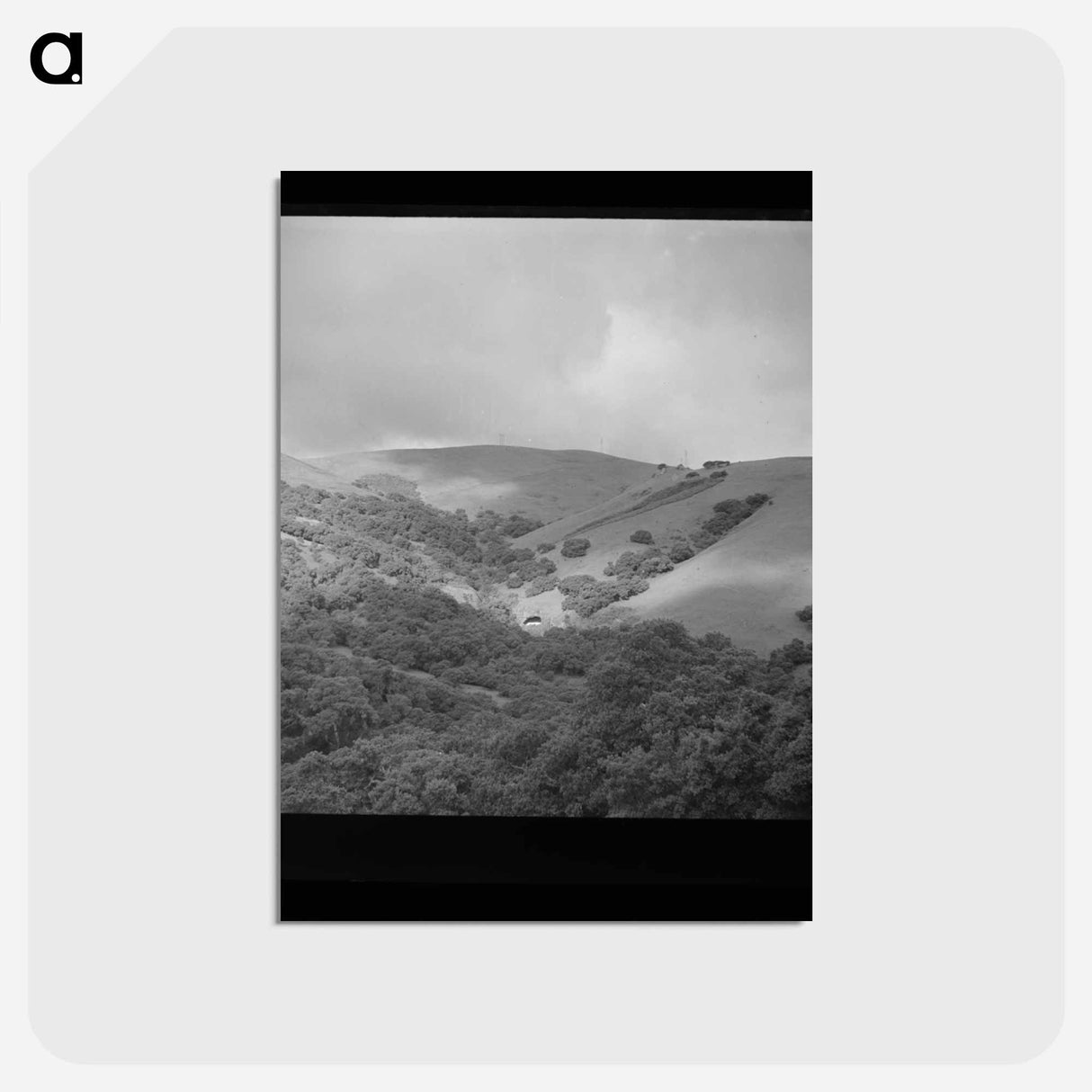 アートポストカード-San Benito County Foothills
- ラッセル リー Postcard.