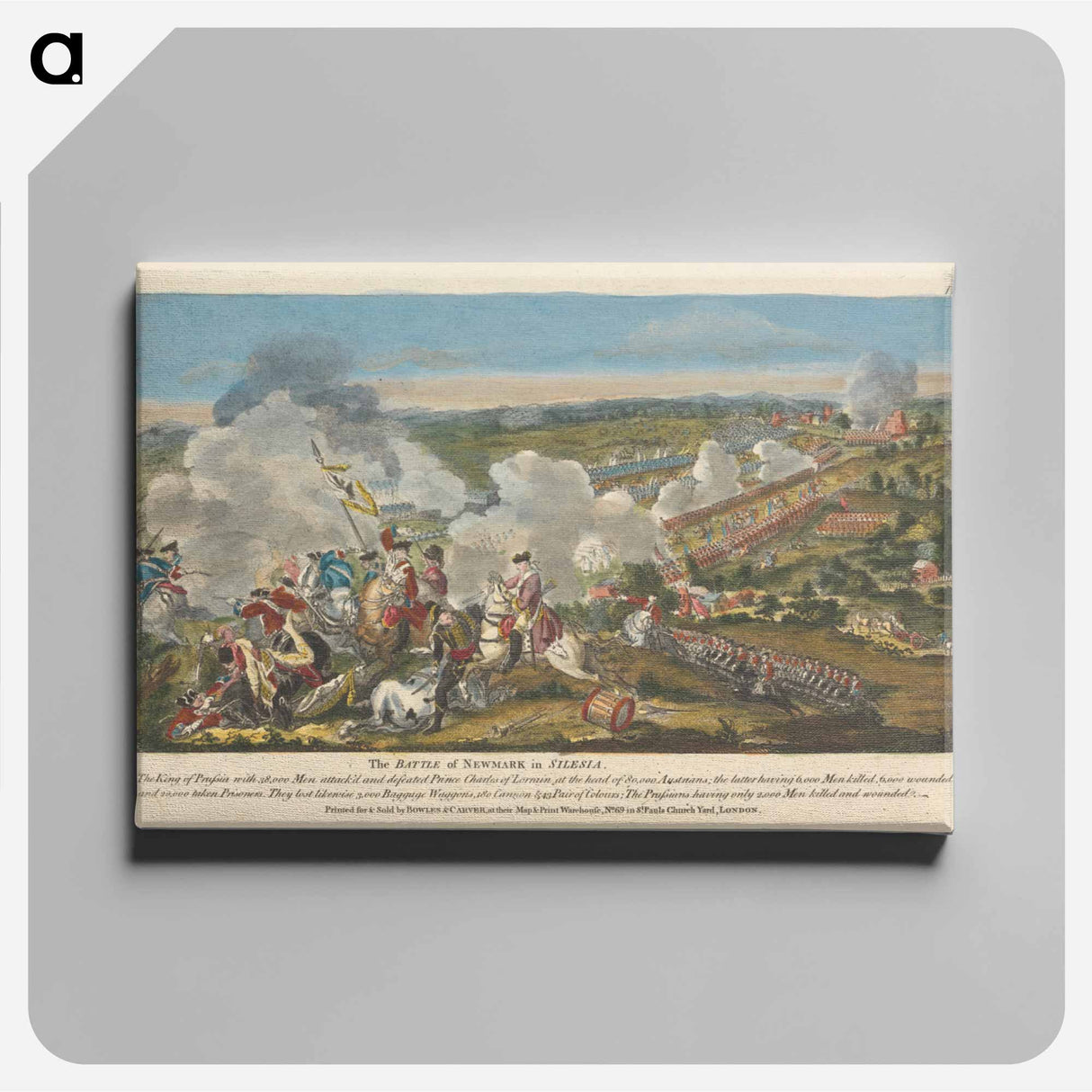 アートパネル-The Battle of Newmark in Silesia
- イェール大学アートギャラリー Canvas.