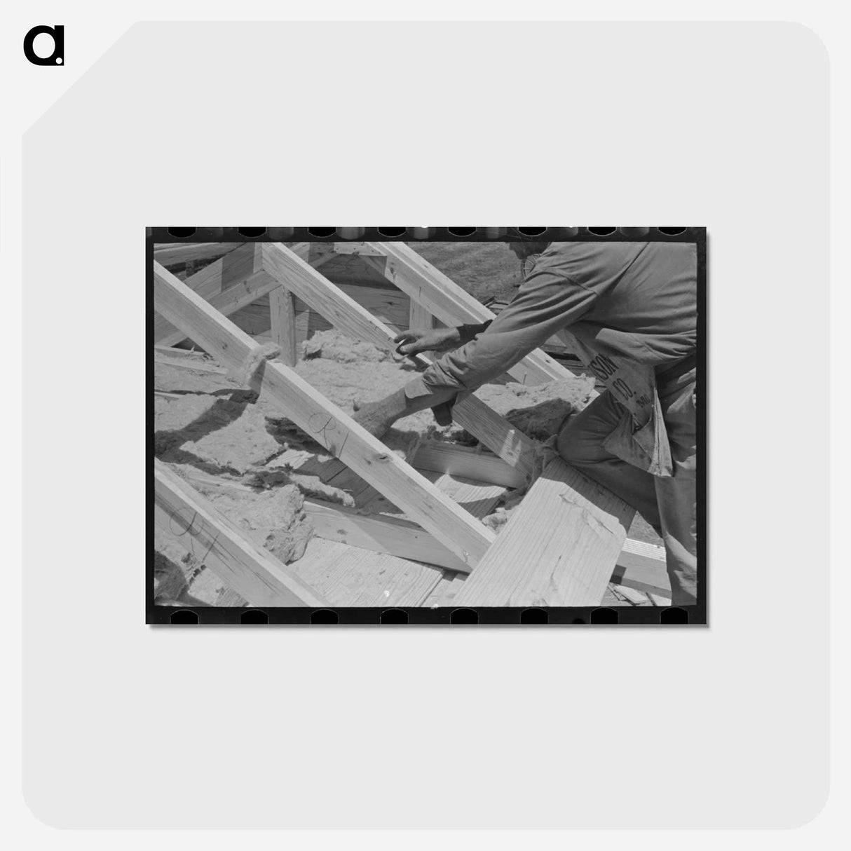 アートポストカード-Mineral Wool Insulation
- ラッセル リー Postcard.