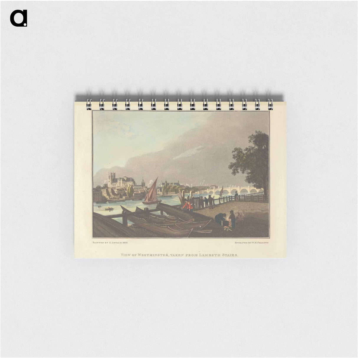 アートメモ帳-View of Westminster, taken from Lambeth Stairs
- イェール大学アートギャラリー Memo.