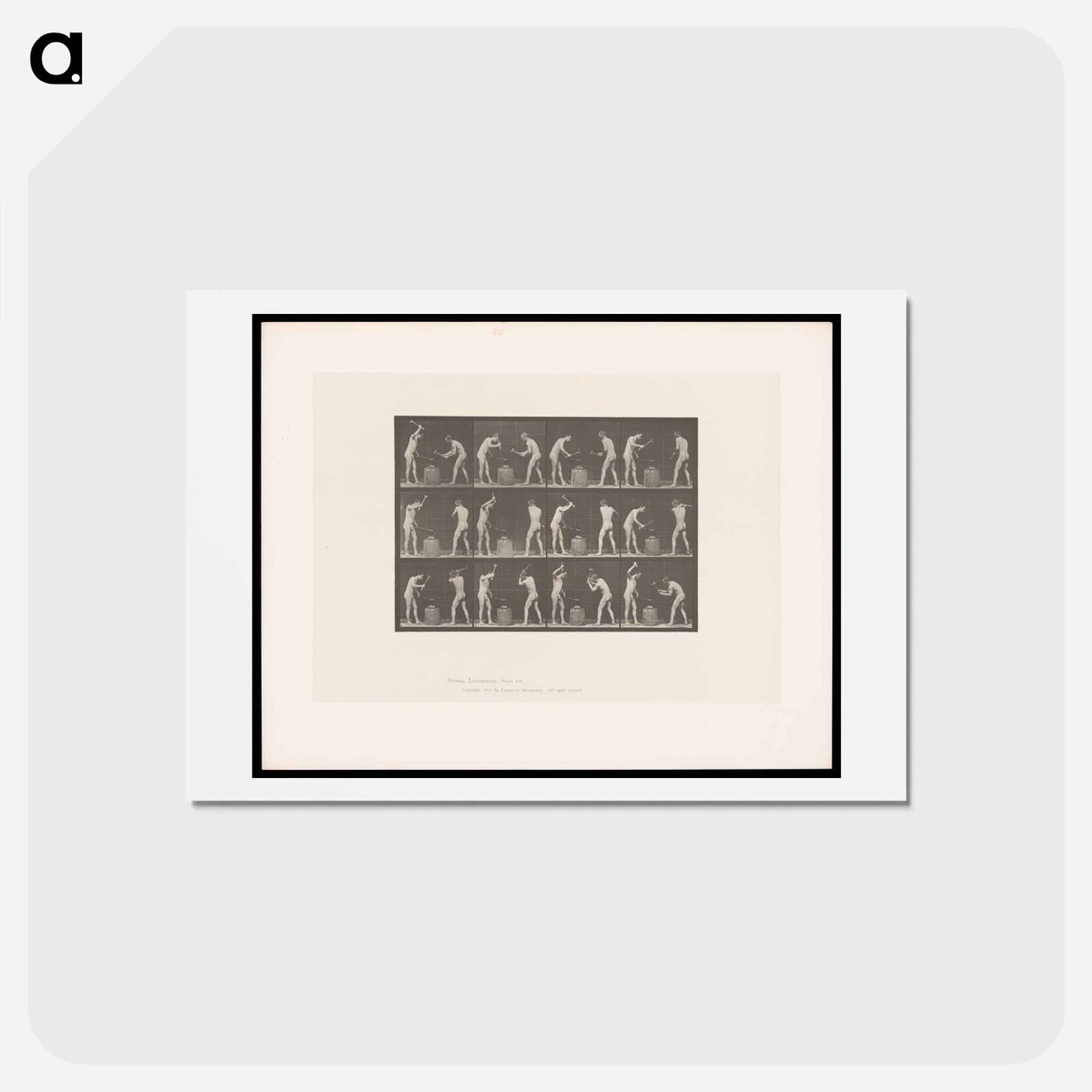 アートポストカード-Two Blacksmiths
- エドワード マイブリッジ Postcard.