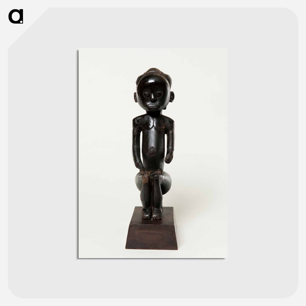 アートポストカード-Reliquary Guardian Figure
- バーンズ・コレクション Postcard.