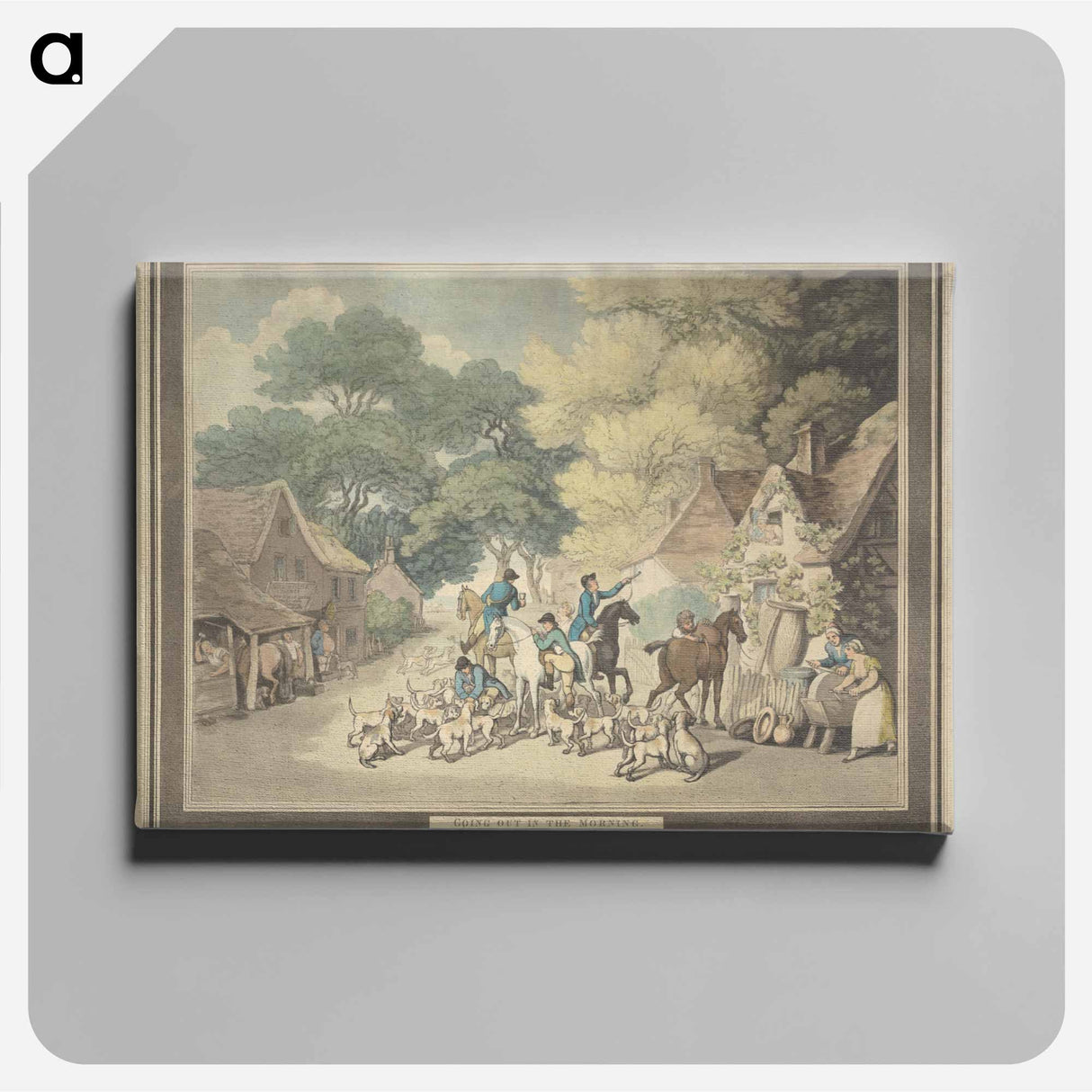 アートパネル-Fox-hunting
- イェール大学アートギャラリー Canvas.