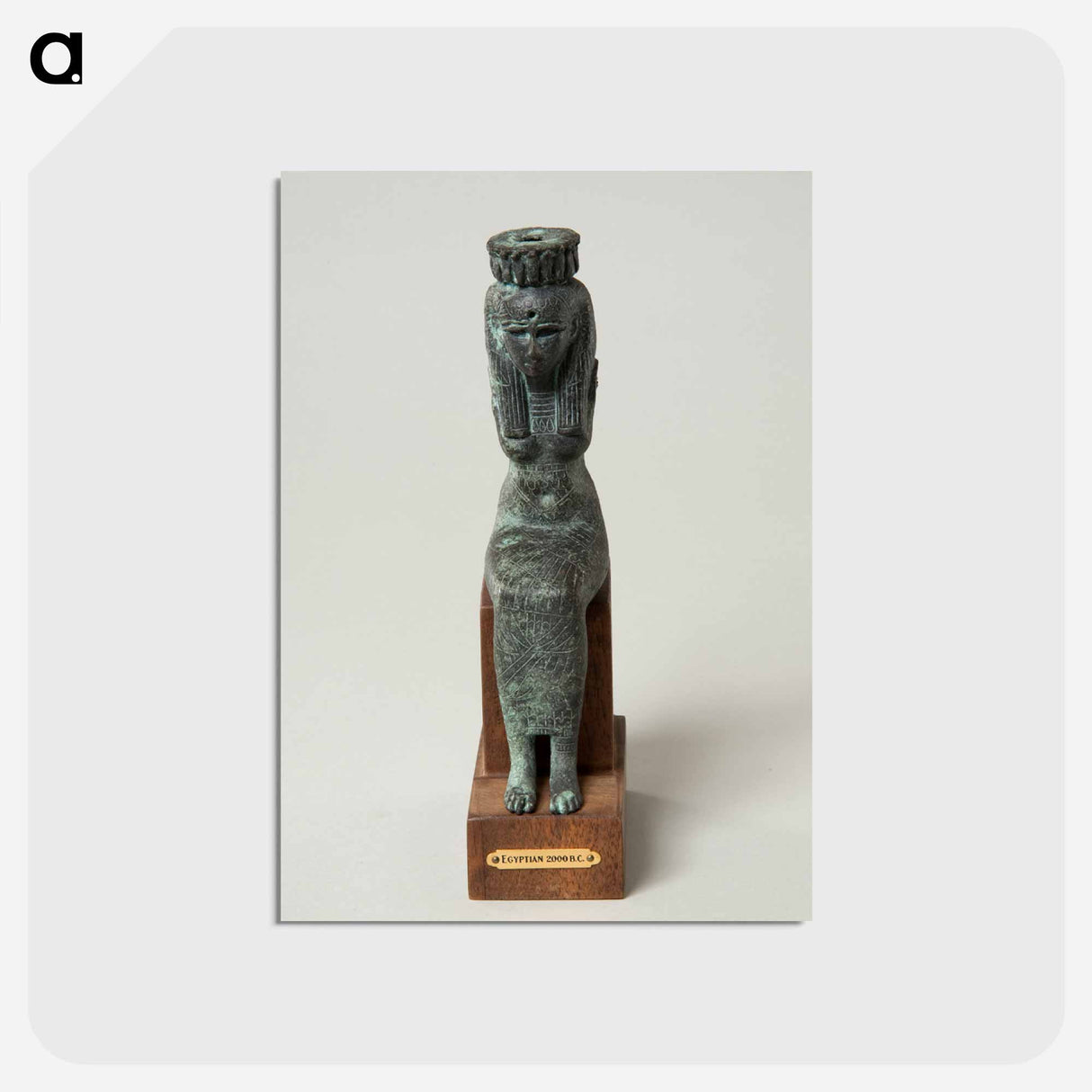 アートポストカード-Isis Nursing Horus
- バーンズ・コレクション Postcard.
