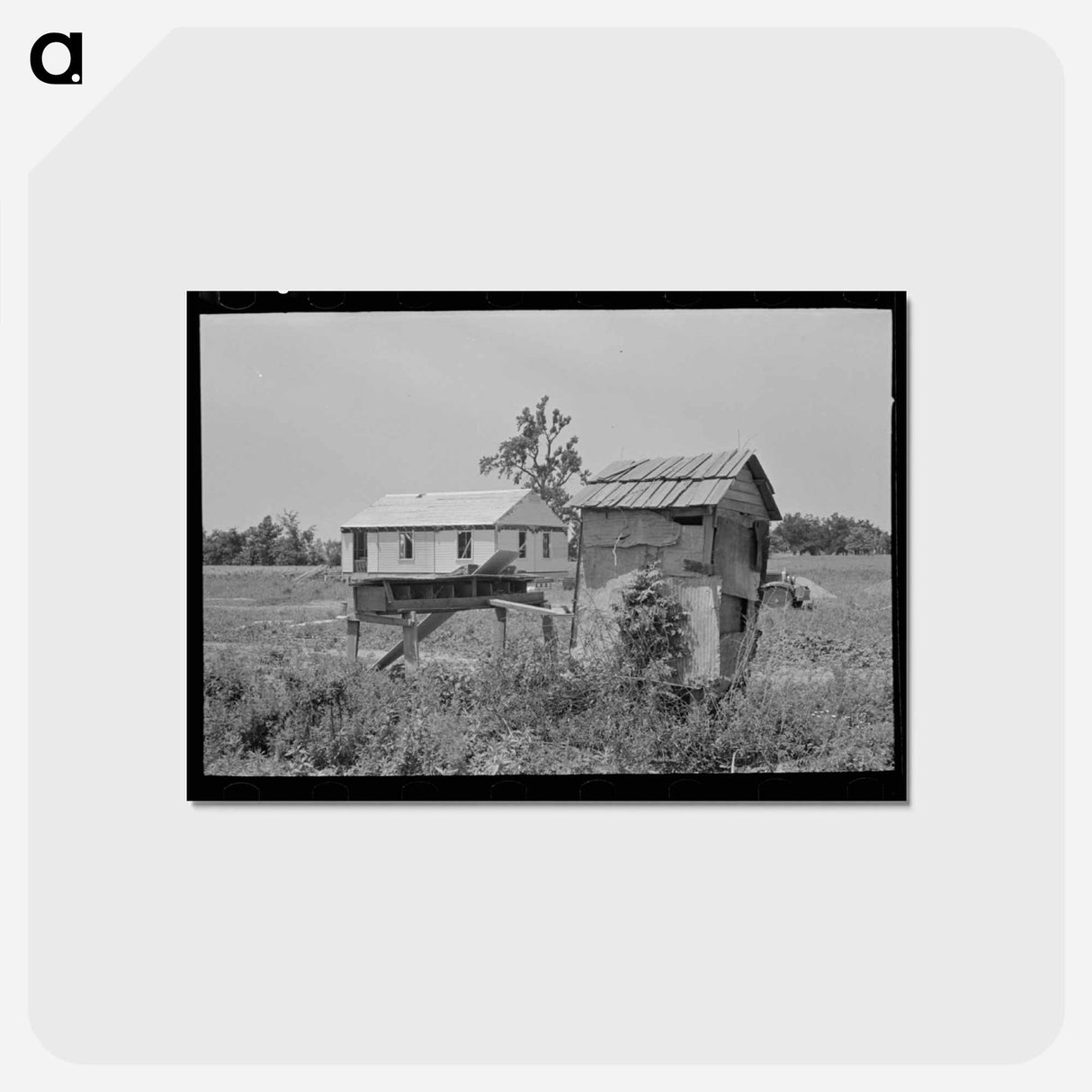 アートポストカード-Southeast Missouri Farms
- ラッセル リー Postcard.