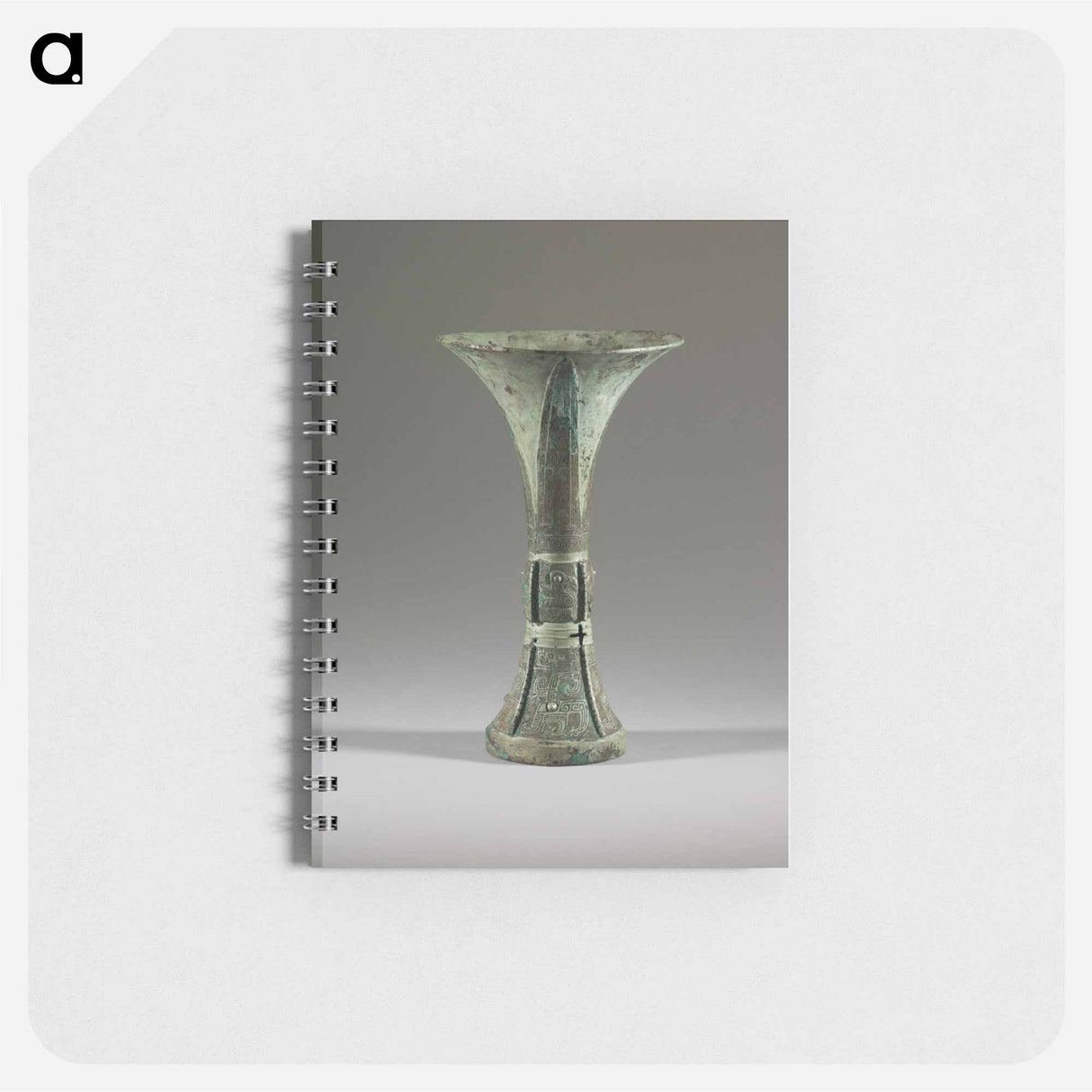 アートメモ帳-Wine Vessel gu with Birds, Dragons, and Spirals
- セントルイス美術館 Memo.