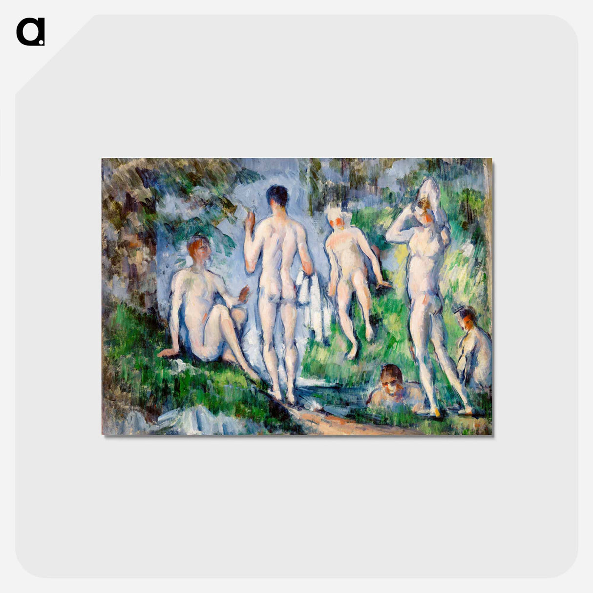 アートポストカード-Group of Bathers
- バーンズ・コレクション Postcard.