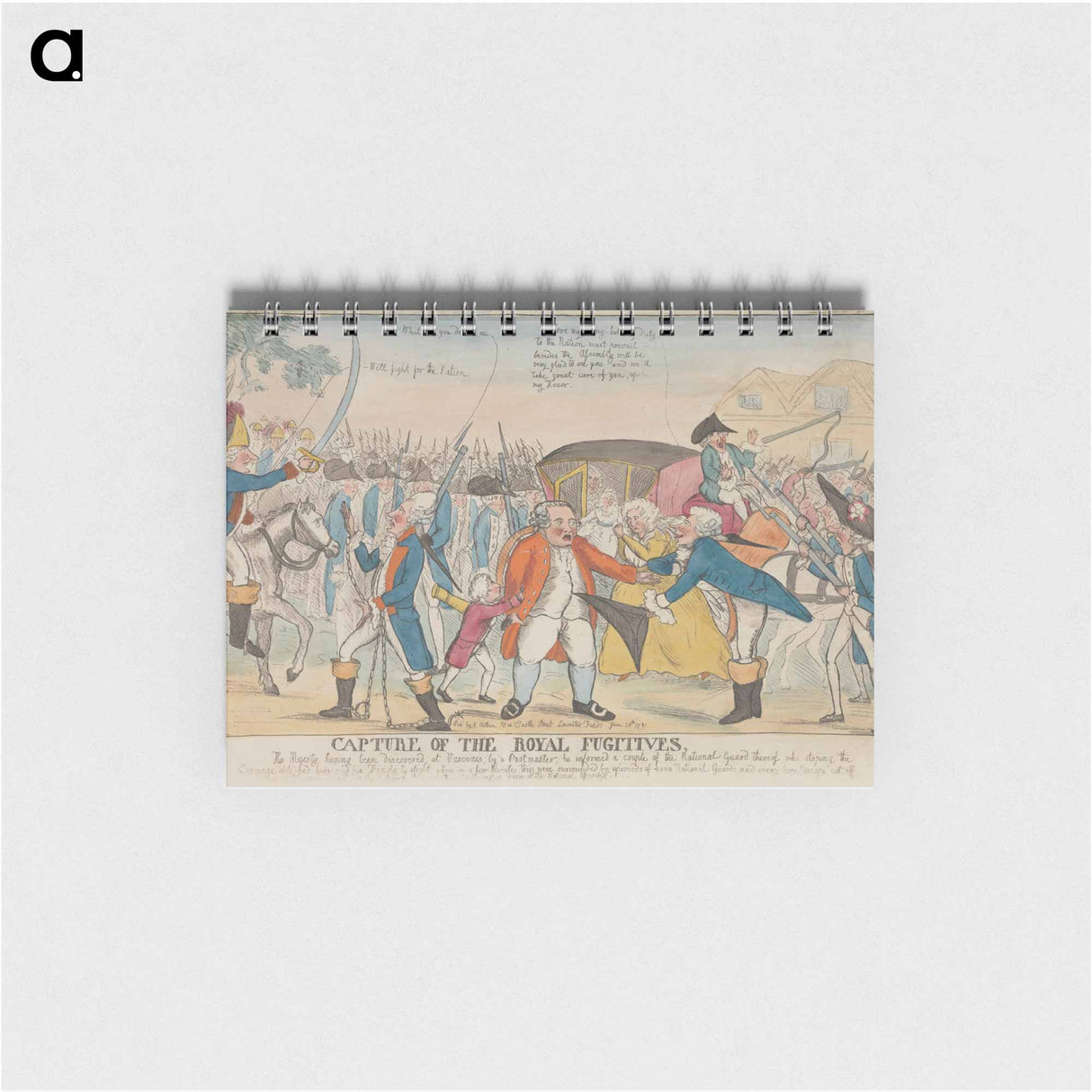 アートメモ帳-Capture of the Royal Fugitives
- イェール大学アートギャラリー Memo.