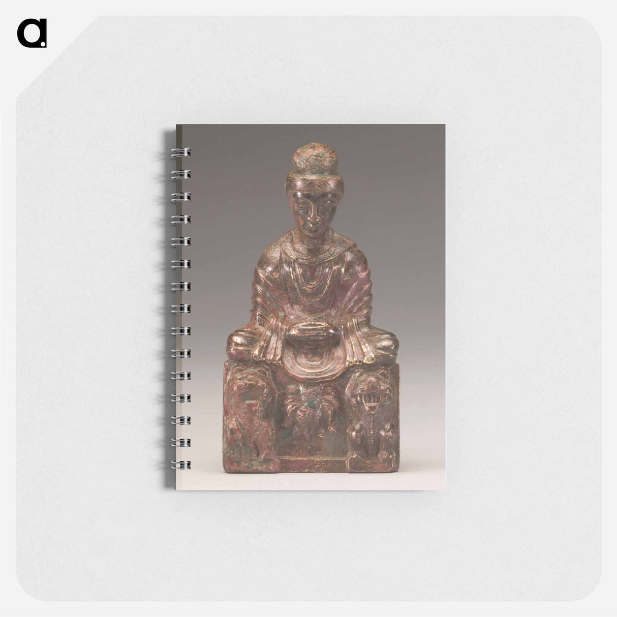 アートメモ帳-Seated Śākyamuni Buddha in Meditation
- セントルイス美術館 Memo.