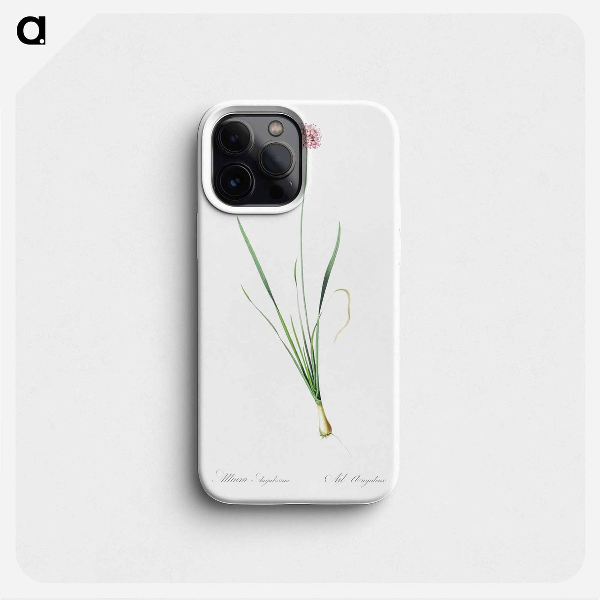 Mouse garlic illustration - Pierre Joseph Redouté Phone Case.