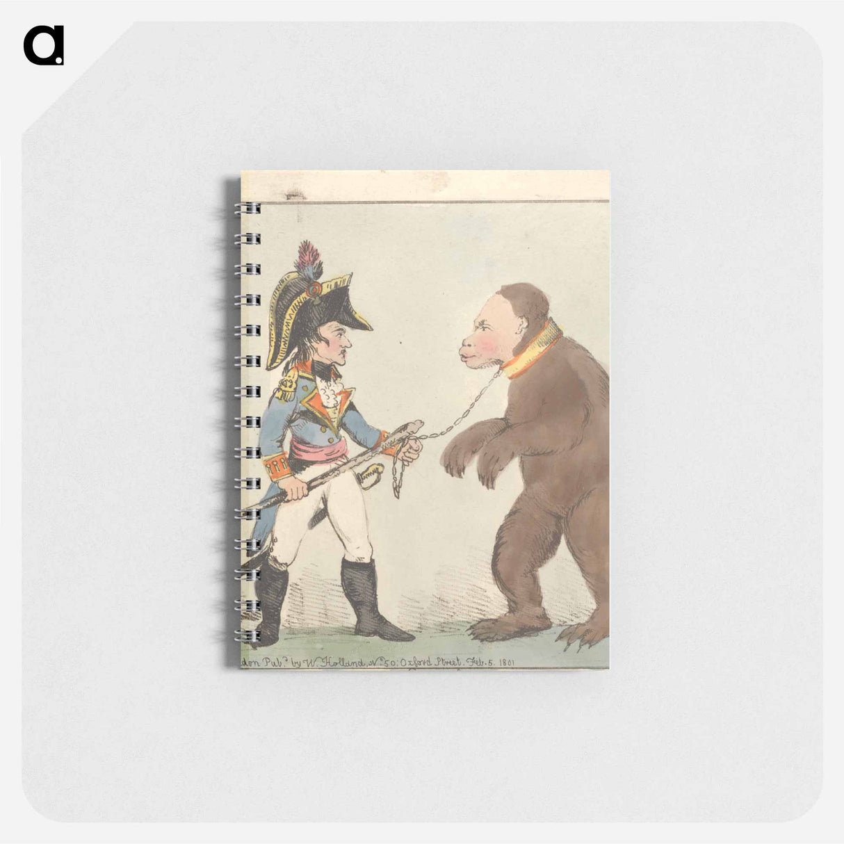 アートメモ帳-French Officer Holding a Trained Bear by a Chain
- イェール大学アートギャラリー Memo.