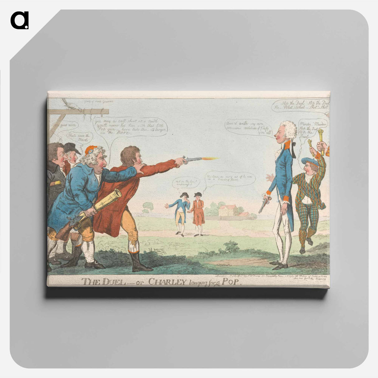 アートパネル-The Duel - or Charley Longing For a Pop
- イェール大学アートギャラリー Canvas.