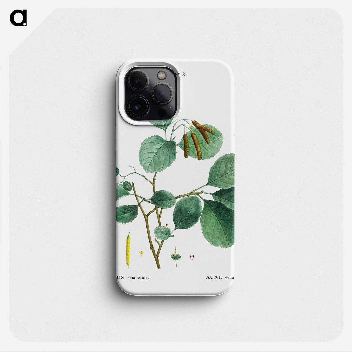Mountain alder - Pierre Joseph Redouté Phone Case.