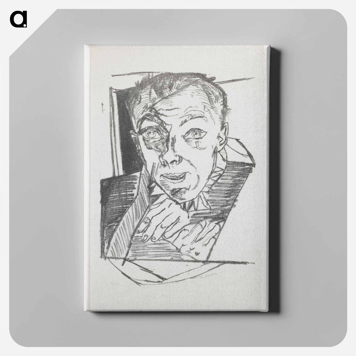 アートパネル-Self-Portrait, plate 1 from the portfolio “Hell”
- セントルイス美術館 Canvas.
