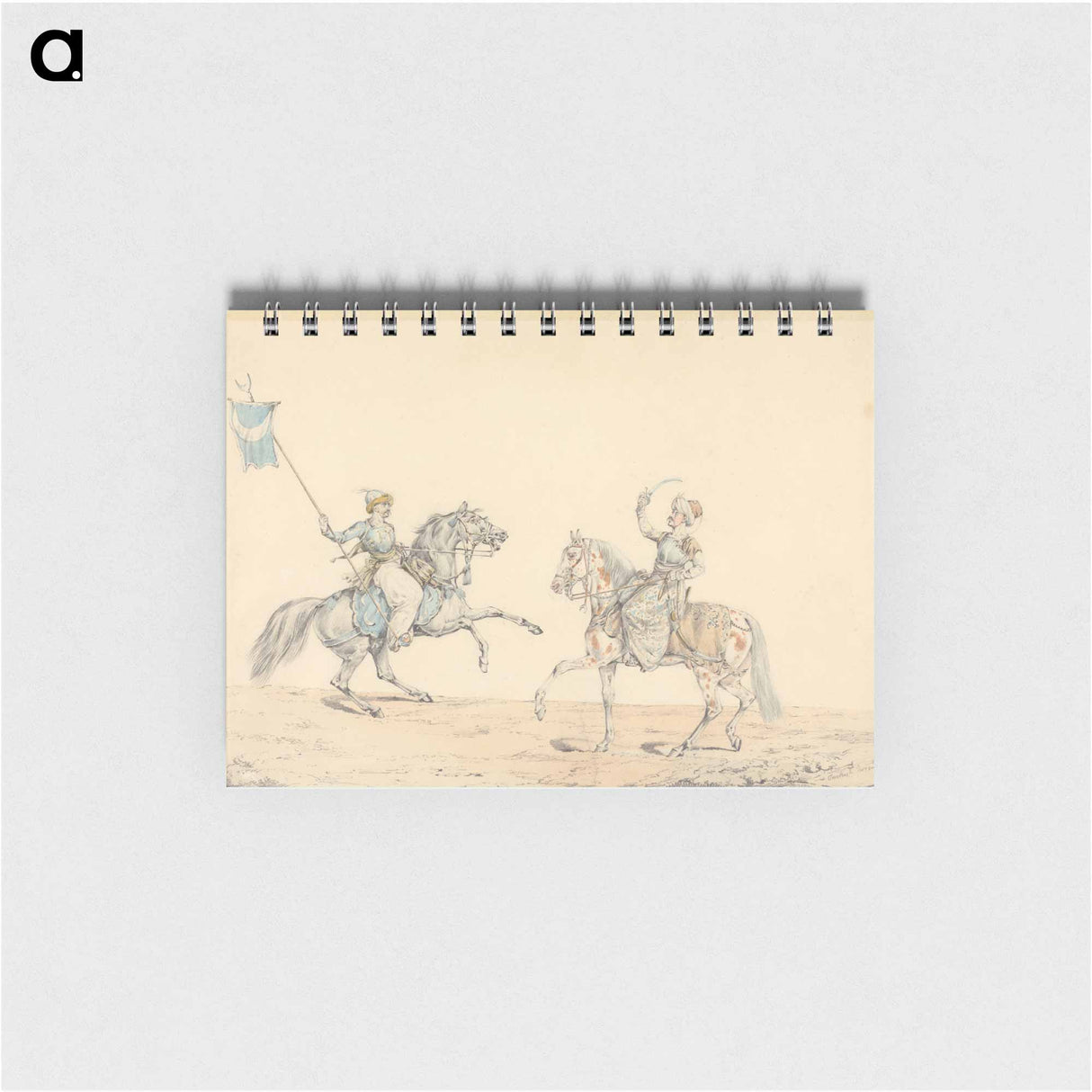 アートメモ帳-Two Turkish Cavalrymen
- イェール大学アートギャラリー Memo.