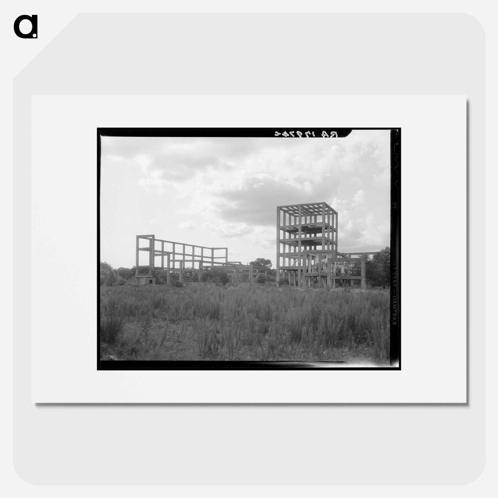 What is left of the alcohol plant - Dorothea Lange Poster.