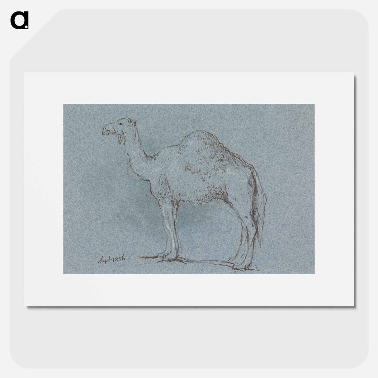 アートポスター-A Camel, Facing Left
- イェール大学アートギャラリー Poster.