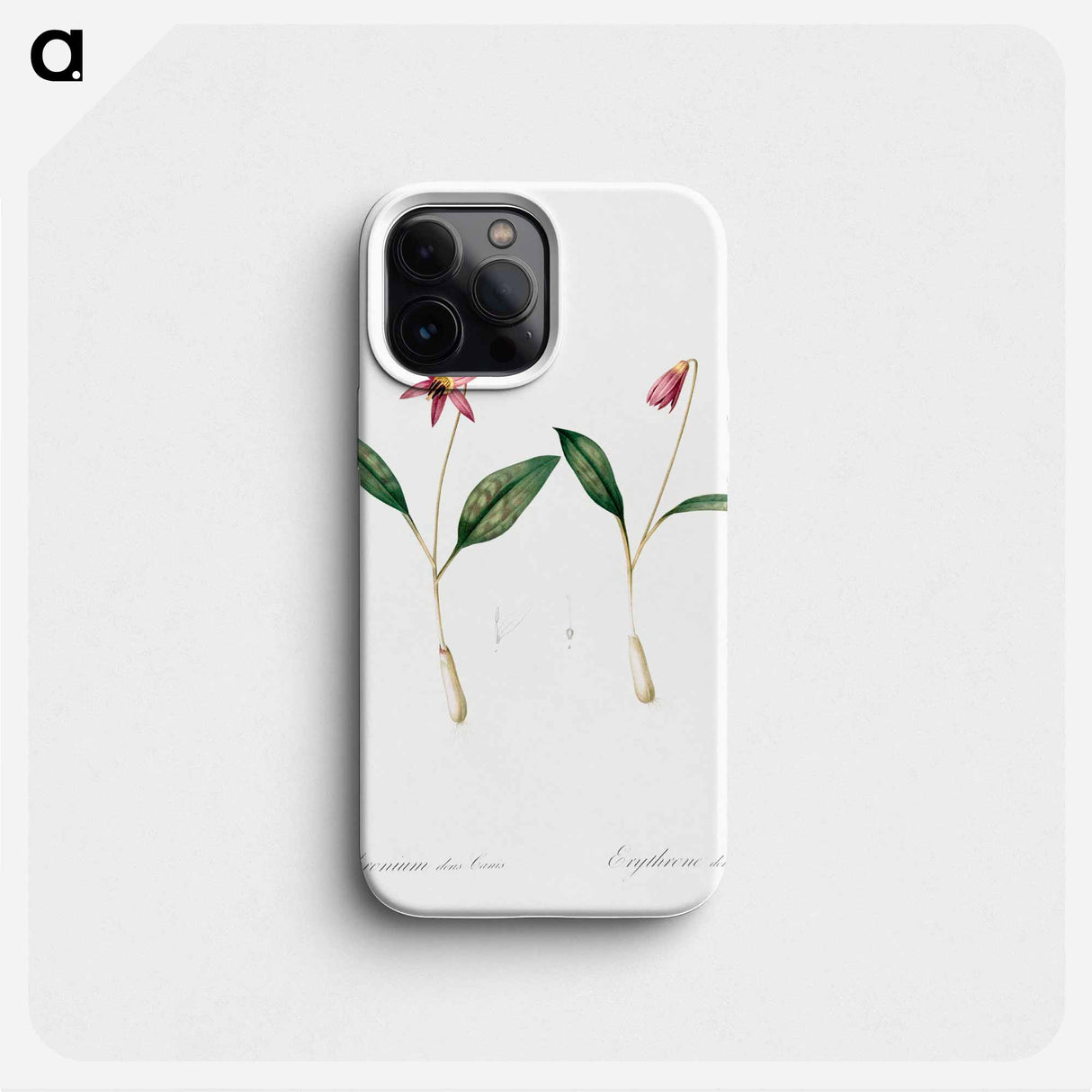 Erythronium - Pierre Joseph Redouté Phone Case.