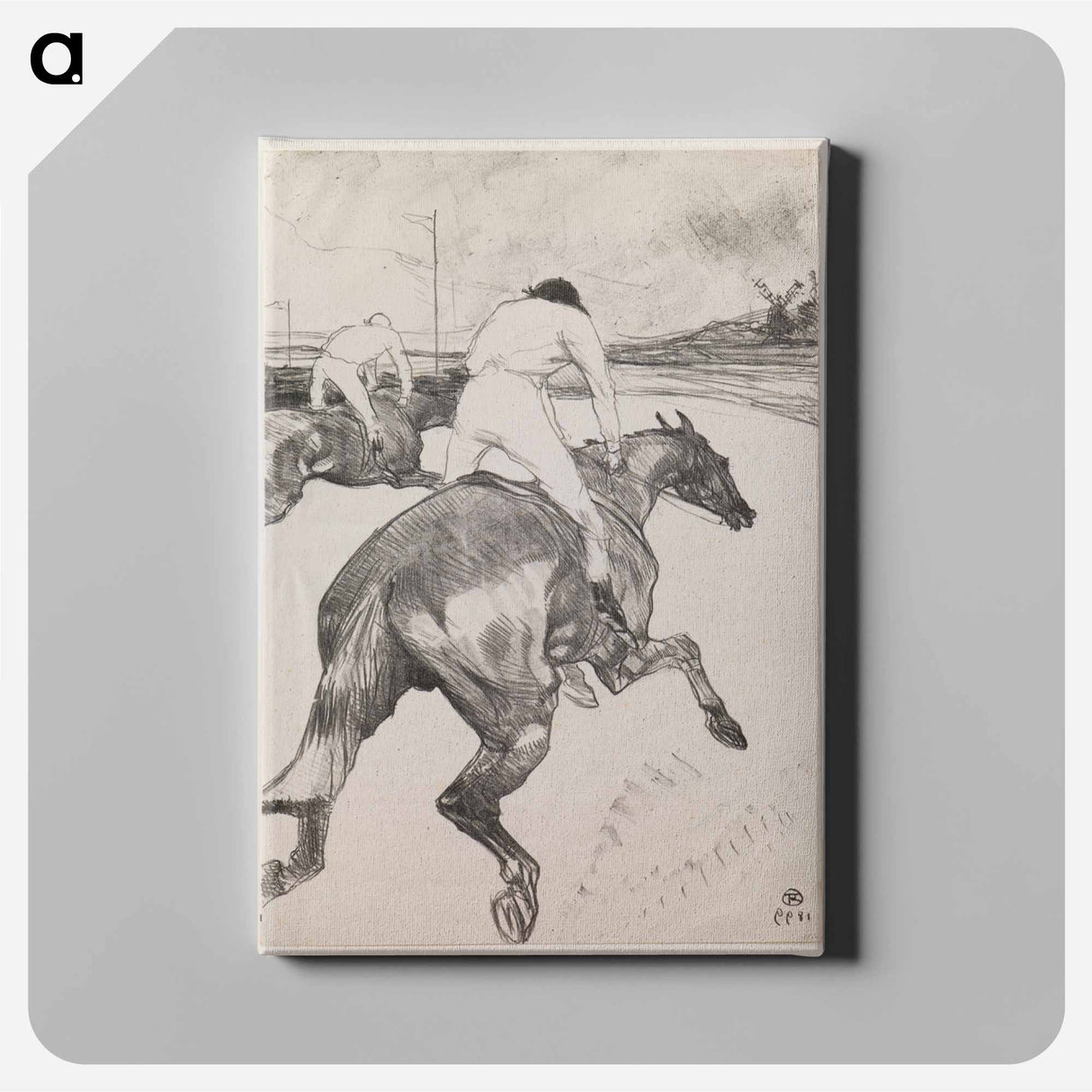 アートパネル-Le Jockey
- セントルイス美術館 Canvas.