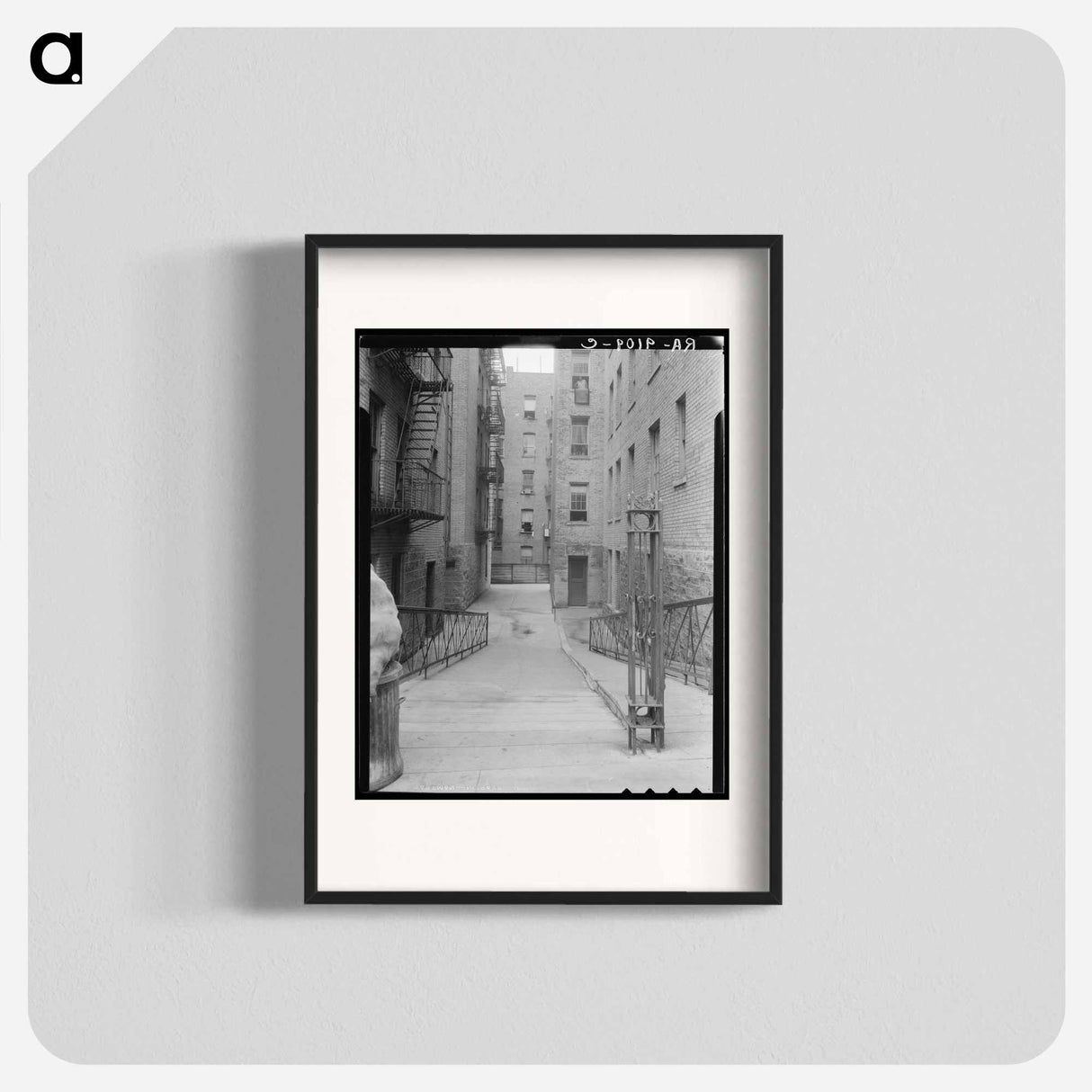アートポスター-Apartment Houses for Resettlement at Hightstown, New Jersey - ドロテア ラング Poster.