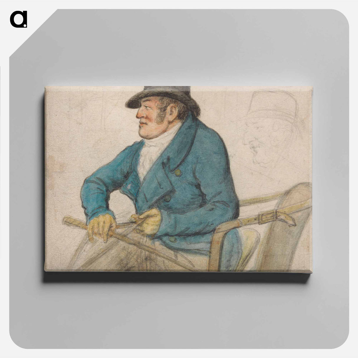 アートパネル-William Molyneaux, second Earl of Sefton: on a Box Seat, Holding Reins and Whip
- イェール大学アートギャラリー Canvas.