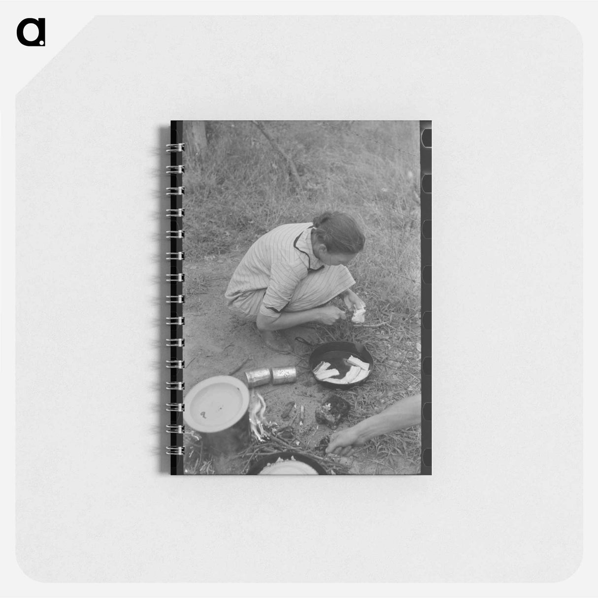 アートメモ帳-Fall Spinach, Willamette Valley
- ラッセル リー Memo.
